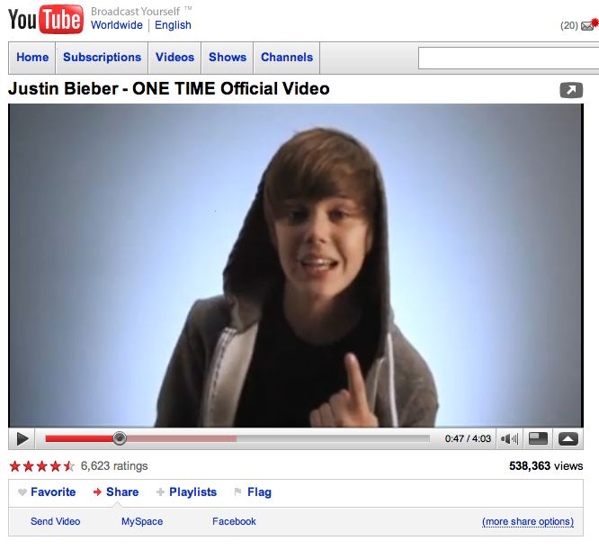 pics of justin bieber one time. watch: JUSTIN BIEBER#39;S “One