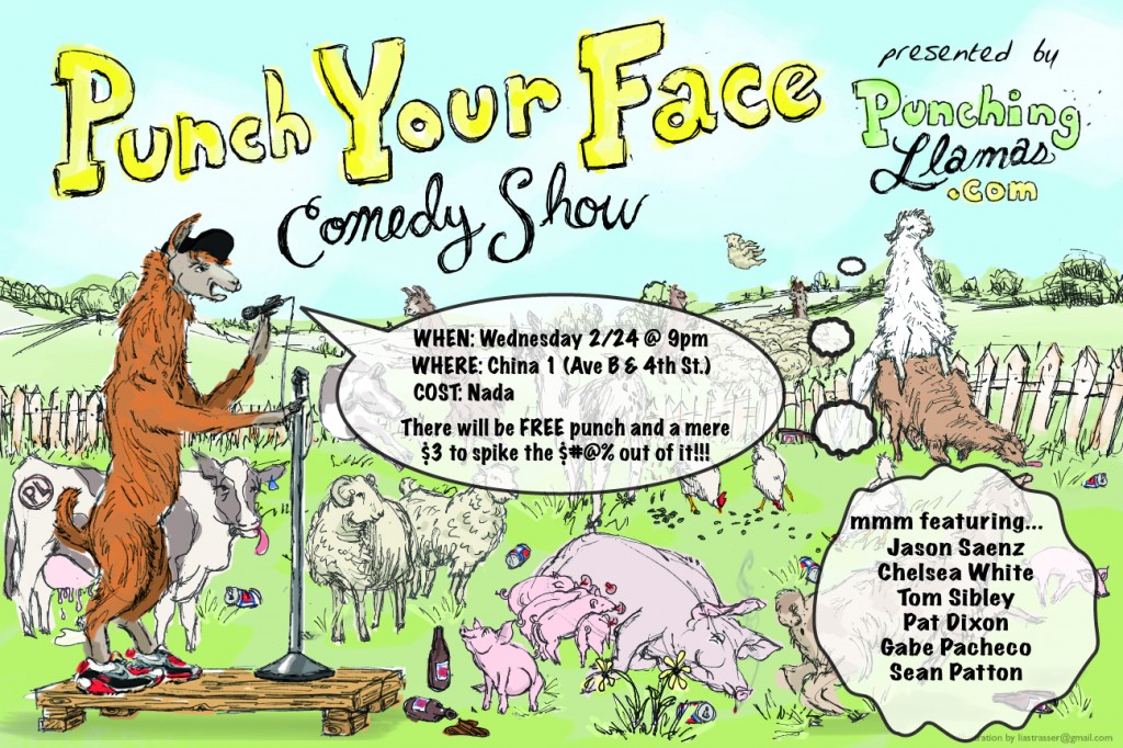 Punch Your Face Comedy Show_2.24 FLYER